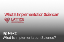 Up Next: What Is Implementation Science